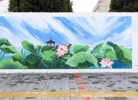 新密墙绘施工材料制作工艺说明