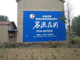 新密农村墙体广告的长尾效应