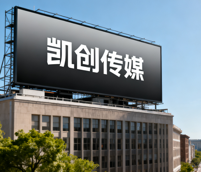 新密户外广告牌的设计与制作