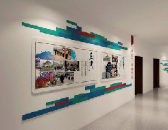 新密企业文化墙用什么材料好？