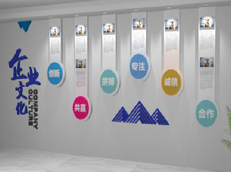 新密企业文化墙需要传递什么办公文化？