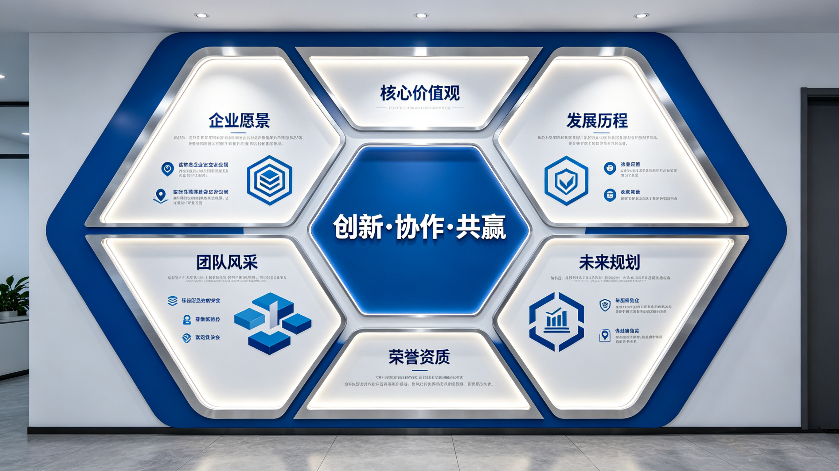 新密企业文化墙六边形避坑指南（新手常犯5个错误）